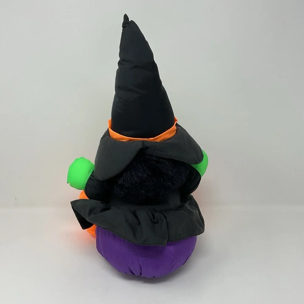 TB Trading Snaggle Tooth Witch Halloween‎ Stuffed Plush Nylon Vintage